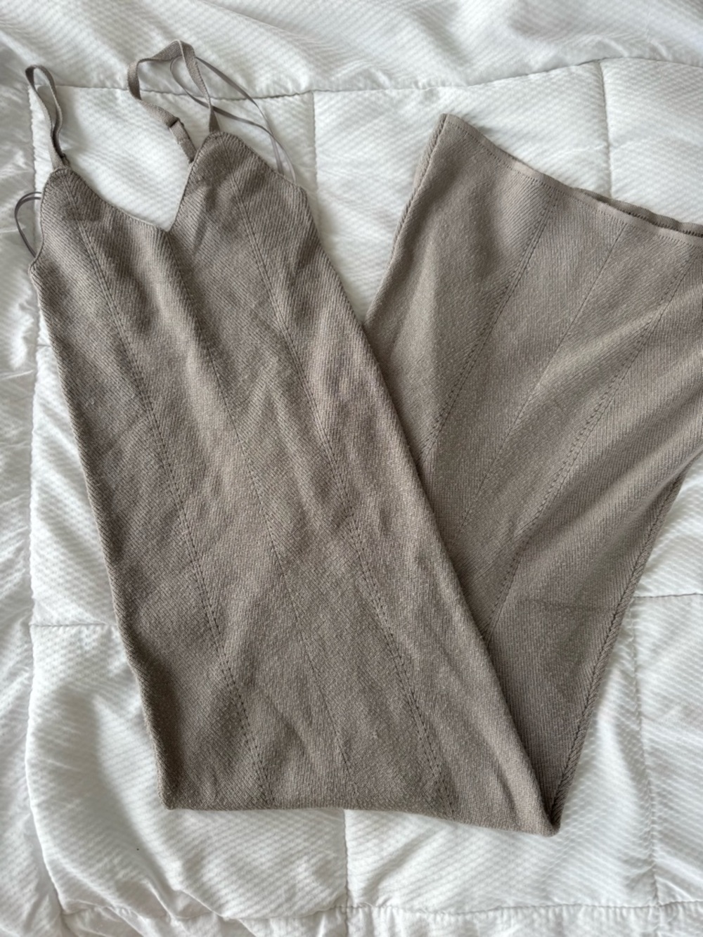 Knit Bodycon Maxi Dress